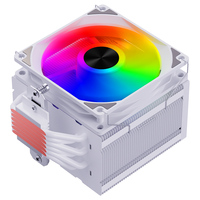 Refroidisseur de processeur SNOWMAN MT620-ARGB-WH, refroidisseur de processeur directement de l'usine, refroidisseur d'air ARGB personnalisé OEM pour boîtier de PC de jeu