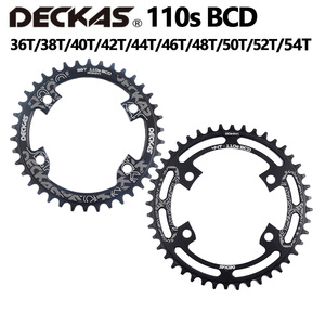 Deckas 4-griffes 110BCD Plateau Vélo Étroit Large Chaîne Roue Pour Shimano R7000 R8000 <span class=keywords><strong>R9100</strong></span> R9000 4700 5800 6800 R2000 R3000 RX810 - Product Image 3
