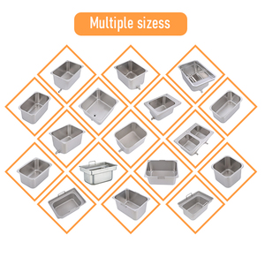 Friteuse électrique en acier inoxydable, Machine à frites, Oem, avec réservoir d'huile - Product Image 2