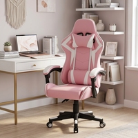 Chaise de jeu ergonomique en cuir PU ALINUNU à prix de gros pour salle de jeu, chaise de jeu de course à hauteur réglable
