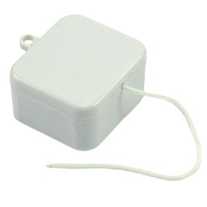 Boîte à musique minimaliste en plastique blanc à cordon, télécommandée, avec mouvement musical et chansons de Noël, <span class=keywords><strong>best</strong></span>-seller transfrontalier - Product Image 1