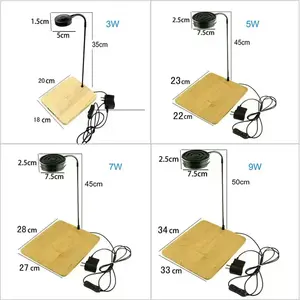 Multifunction Bamboo Board Freshwater Fish Tank Lamp <strong>Vivarium</strong> Terrarium <strong>Light</strong> Planted Full Spectrum Led Aquarium <strong>Light</strong> - Product Image 3