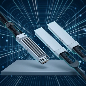 Câble DAC multi-longueurs conforme RoHS 800G à 2x400G OSFP112 avec <span class=keywords><strong>gaine</strong></span> extérieure PVC/LSZH Garantie 3 ans - Product Image 1
