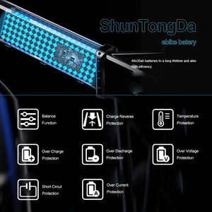 960Wh 20ah 48V แบบกำหนดเองสำหรับ <span class=keywords><strong>G</strong></span>-<span class=keywords><strong>Force</strong></span> T42ยางล้อใหญ่พับได้แบตเตอรี่ ALX-108 20ah 52V - Product Image 4