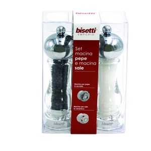 ชุดเครื่องบดเกลือและพริกไทยอะคริลิค CAPRI สูง 16.5 ซม. - Product Image 1