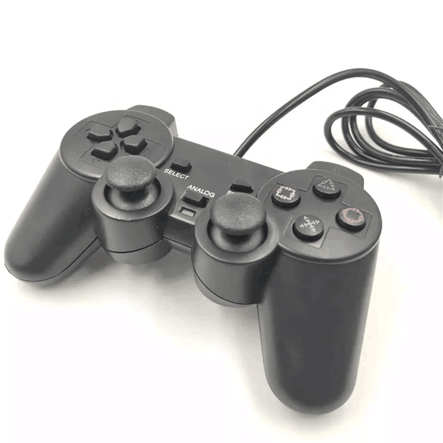 SYY High Quality Wired Game Joystick Controller for PS2 Video Game Control Gamepad Gaming Accessories