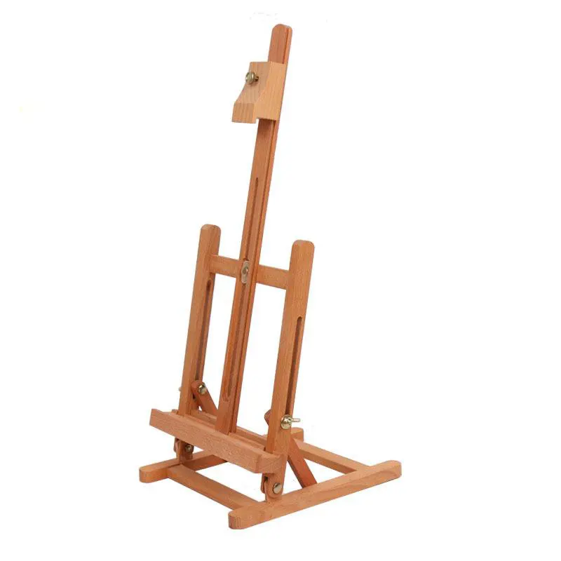 25 "H cơ bản Tabletop h-frame easel Canvas lên đến 16" có thể điều chỉnh mạnh mẽ gỗ Máy tính để bàn nghệ thuật cầm tay Sơn & hiển thị bảng Giá vẽ