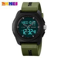 Großhandel Reloj SKMEI 2199 Multifunktions-Chronograph Armbanduhren Uhr Sport Mehrere Zeitzonen Wasserdichte Digitaluhr