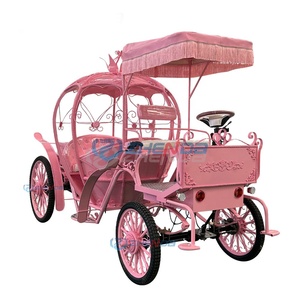 Carruaje de Calabaza de Princesa Cenicienta a Precio de Fábrica, Carruaje Eléctrico de Lujo con Caballos a la Venta Directamente de Fábrica en China - Product Image 6