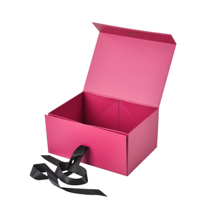 Vente en gros carton fantaisie personnalisé boîtes de rangement pour cadeaux ruban pliable parfum feuille d'or estampage gaufrage et laminage mat - Product Image 2