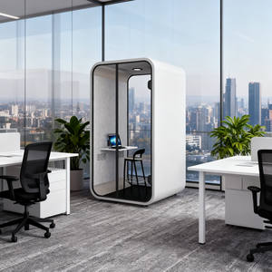 <span class=keywords><strong>Cabine</strong></span> de bureau préfabriquée, <span class=keywords><strong>cabine</strong></span> vocale insonorisée, bureau moderne en aluminium, petites cabines téléphoniques privées, <span class=keywords><strong>cabine</strong></span> de transport à 3 chambres - Product Image 5