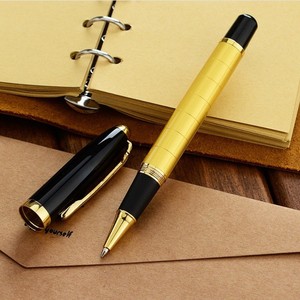 Multi-color <b>Metallic</b> Ballpoint <b>Pen</b> with Laser Logo, Retro Black Gel <b>Pen</b>, Advertising Gift Ballpoint <b>Pen</b> Wholesale - Product Image 2