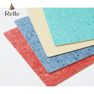 Relle heterogeneous pvc flooring vinyl rolls anti-slip foam backed marine vinyl floor