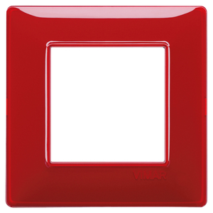Vimar Placca 2M Reflex Rubino 13x8 Cm Wall <b>Switch</b> Cover Red - Product Image 1