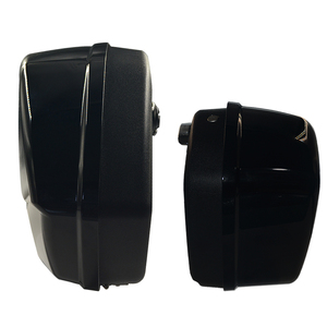 Sacoches de <span class=keywords><strong>moto</strong></span> noires brillantes pour Harley Softail Low Rider ST FXLRST 2022-2024 Street Bob 2018 + ABS et <span class=keywords><strong>cuir</strong></span> - Product Image 5