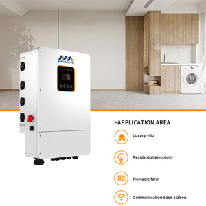 Megarevo abd versiyonu güneş invertör bölünmüş faz 5kw 6KW 8kw 10kw güneş enerjisi invertörleri 3 fazlı güneş hibrid invertör - Product Image 4