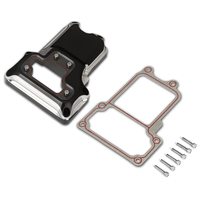 Kit de couvercles de moteur CNC Clarity pour Harley Touring 2007-2013, couvercles transparents de la came, du Derby, des culbuteurs et de la transmission, noirs