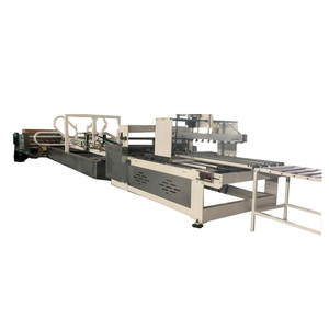 Automatic Folder Gluer Machine Folding Gluing Machine Cardboard Box