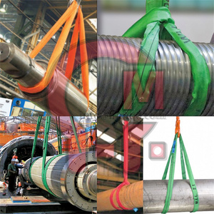 Hlm 10 Tấn Nâng Công Suất Nylon Sling Belt 2.6M Vô Tận Loại Polyester Webbing 1-Năm Bảo Hành Web Sling - Product Image 6