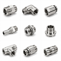 Raccords de refroidissement liquide OEM en acier inoxydable pour systèmes de refroidissement de serveurs IA et centres de données