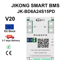 JK BMS BD6A24S15PD V20 รุ่น Smart BMS 8S-24S พร้อมจอแสดงผล BT 0.6A 150A ระบบปรับสมดุลแบบแอคทีฟ สำหรับแบตเตอรี่ Li-ion/LiFePo4/LTO - Product Image 1