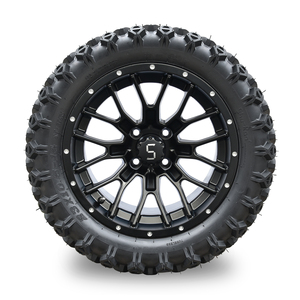 Neumático de 4 Capas y Conjunto de Rueda de 14 Pulgadas para Carro de Golf SRGCTW-416, 22x10-14 23x10.5-14 - Product Image 4