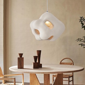 โคมไฟระย้าสไตล์วาบิซาบิญี่ปุ่น ปี 2024 โคมไฟห้อยตกแต่งแบบมินิมอลทันสมัย สำหรับร้านอาหาร โฮมสเตย์ ห้องนอน หรือห้องทำงาน - Product Image 3