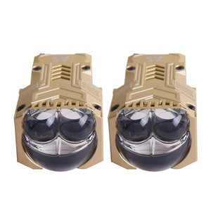 SANVI A9 12V Faros Delanteros Personalizables de Alta Gama con Matriz Biled 6000k+4300k y Lente de Proyector LED de 1.6 Pulgadas - Product Image 2