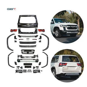 GBT BodykitโรงงานLand Cruiser 200 ชุดอัพเกรดเหมาะสําหรับYo Ta 2016-2021 LC200 To Land Cruiser 300 GRชุด