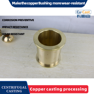 Manguito de cobre personalizado para rodamientos deslizantes de brida con buena resistencia al desgaste - Product Image 2