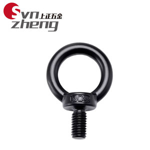 Anneau de levage en acier inoxydable 304 noir électrolytique, classe A, avec boulon à œillet en cinq métaux de qualité supérieure M3M4 M20 - Product Image 2