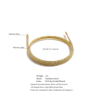 Bracelet en polyester tissé magnétique multifonctionnel JINYOU 8197, bijoux tendance en acier inoxydable, bracelet jonc