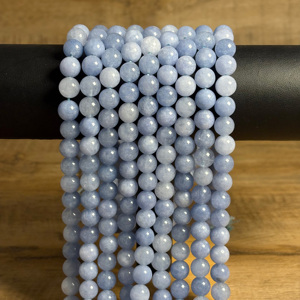 ブルールースビーズ宝石半透明天然アクアマリンジュエリー作り - Product Image 4