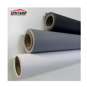 Glossy Matte đen trắng grey 300gsm 340gsm 400gsm PVC tráng nhiều lớp Backlit Banner để bán