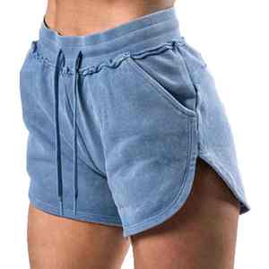 Pantalones Cortos Deportivos para Mujer, con Volantes, Ligeros, Transpirables, para Correr, Yoga, de Felpa, Algodón, Sin Costuras, Cintura Elástica - Product Image 4