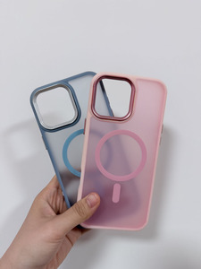 Étui de protection magnétique sans fil à texture simili-peau pour <span class=keywords><strong>iPhone</strong></span> 17 16 <span class=keywords><strong>Pro</strong></span> Max, plusieurs couleurs, couverture intégrale - Product Image 2