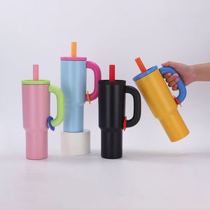 Vaso Térmico de Acero Inoxidable de Gran Capacidad (500ml) de Alta Calidad, con Popote, Portátil, Antigoteo, Moderno, para Deportes al Aire Libre, 6-12 meses - Product Image 1