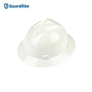 خوذة حماية من ماركة GuardRite معتمدة بشهادة CE EN 397، خوذة صلبة بحافة كاملة على شكل <span class=keywords><strong>V</strong></span> - Product Image 3