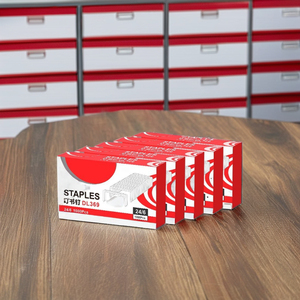 Mục đích chung STAPLE OEM văn phòng phẩm Nhà cung cấp chất lượng STAPLE Pin 26/6 24/6 cho bàn văn phòng trường trong hộp màu - Product Image 6