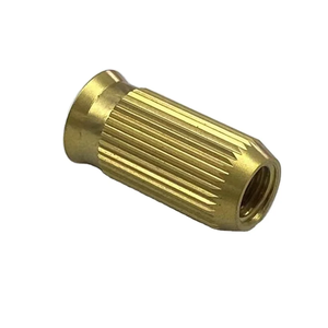 น็อตหน้าแปลนทองเหลืองสลักเกลียวสำหรับหมุน CNC - Product Image 4