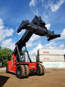 รถยก <span class=keywords><strong>SANY</strong></span> <span class=keywords><strong>45</strong></span> ตัน ดีเซล รีชสแต็คเกอร์ มือสองปรับสภาพใหม่จากจีน รับประกัน 1 ปี - Product Image 5