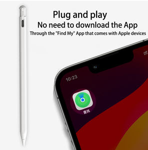 MFi certificata attivo <span class=keywords><strong>penna</strong></span> stilo capacitivo per Tablet Touch Screen <span class=keywords><strong>penna</strong></span> per <span class=keywords><strong>Apple</strong></span> iPad Tablet stilo <span class=keywords><strong>penna</strong></span> <span class=keywords><strong>con</strong></span> Find My Function - Product Image 4