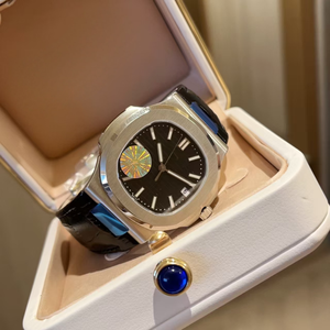 Montre pour homme de haute qualité, originale, élégante, simple, de style professionnel, bracelet en cuir de luxe, étanche, mouvement mécanique, sport - Product Image 3