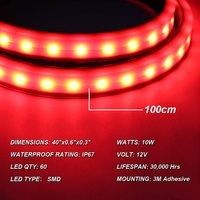 Bande lumineuse LED de freinage supplémentaire BRAD pour voiture, feu arrière de freinage, troisième feu stop, feu stop surélevé, feux de freinage de voiture
