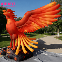 Nouveaux animaux gonflables géants de phénix - Jouet animal en ballon de phénix et décoration de ballon animal pour les défilés et les fêtes