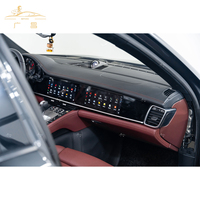 Double écran de 12.3 pouces Carplay pour Porsche Panamera 970 2010-2016 Lecteur vidéo multimédia Android interactif Mise à niveau pour lecteur