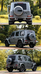 Kit de lifting pour W464 (2019-2024) et W465 (2025) : feux de toit, capot, cache-roue de secours, spoiler, compatible avec la Classe G W465 pour <span class=keywords><strong>Brabus</strong></span> G800 <span class=keywords><strong>G900</strong></span> - Product Image 2