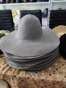 LIHUA Corpo Cappello in Feltro di <span class=keywords><strong>Pelliccia</strong></span> di <span class=keywords><strong>Castoro</strong></span> 100% Personalizzato, Grezzo, Peso 180G-230G - Product Image 2