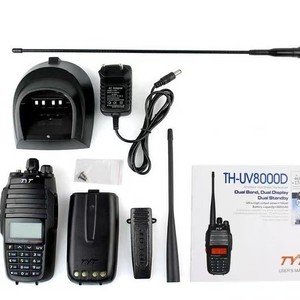 Radio Portátil de Doble Banda TyT Th-Uv8000D, 10W, Batería de 3600mAh, Pantalla Dual, Transceptor FM con DTMF y Función de Apagado Remoto - Product Image 2