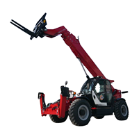 Chariot télescopique multi-chargeur diesel tout-terrain chinois de 4 tonnes, 10 m, 12 m, agricole, télescopique, avec certification CE